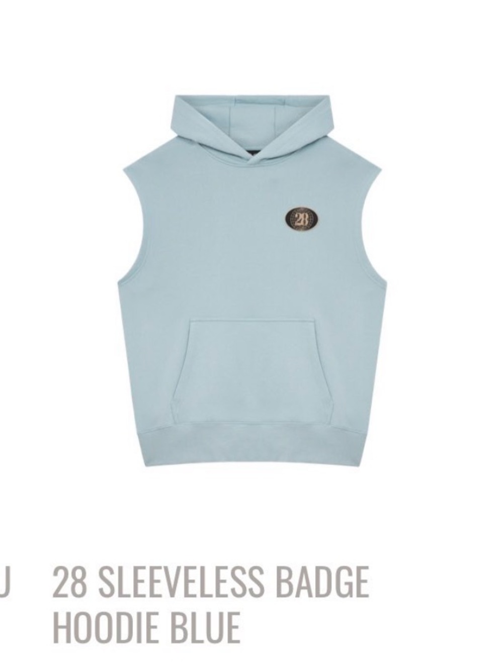 Louis Tomlinson 28 Programme Sleeveless Badge Hoodie Vest